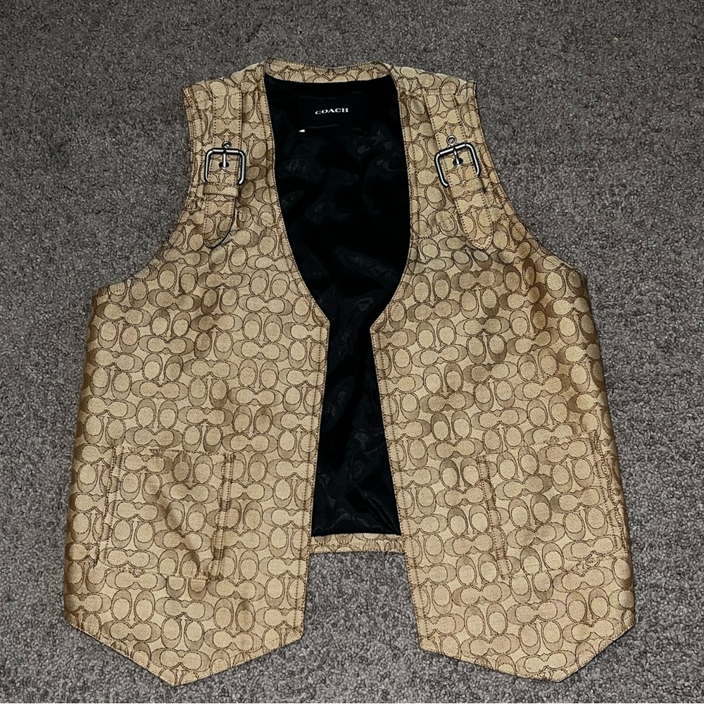 Men Coach Vest, size Large